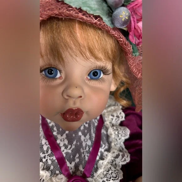 Fayzah Spanos KISSES” Rare Vinyl Doll